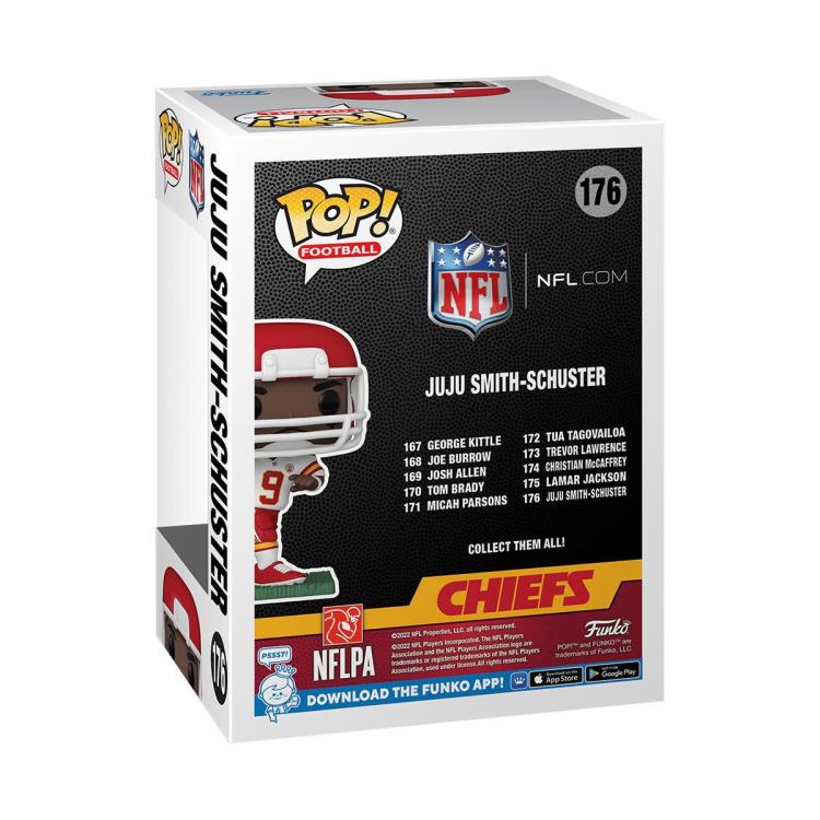 Funko POP! NFL: Chiefs - JuJu Smith-Schuster (Away) Vinyl Figure