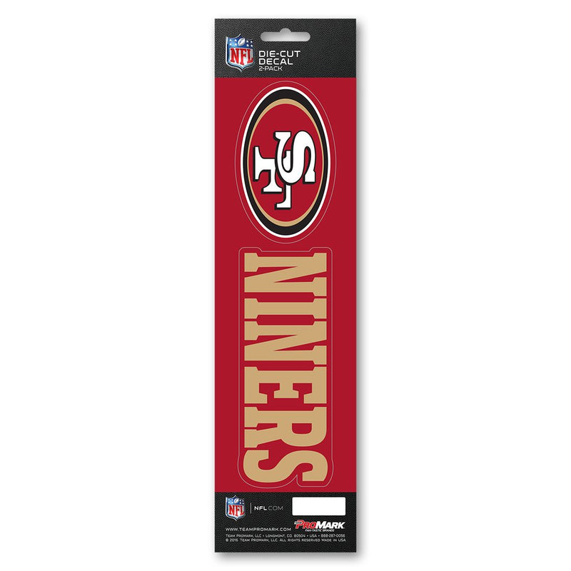San Francisco 49ers - "Niners" Team Slogan Decal