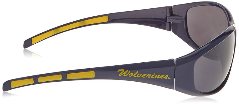 Siskiyou NCAA Michigan Wolverines Wrap Sunglasses