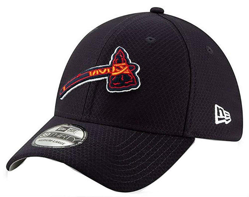 New Era 2019 MLB Atlanta Braves Bat Practice Home Hat Cap 39Thirty