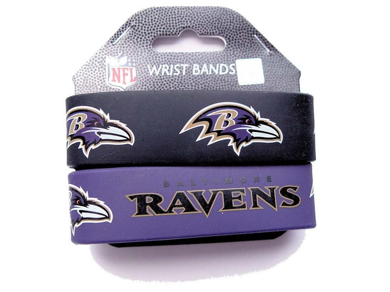 Baltimore Ravens 2 Pack Bracelets