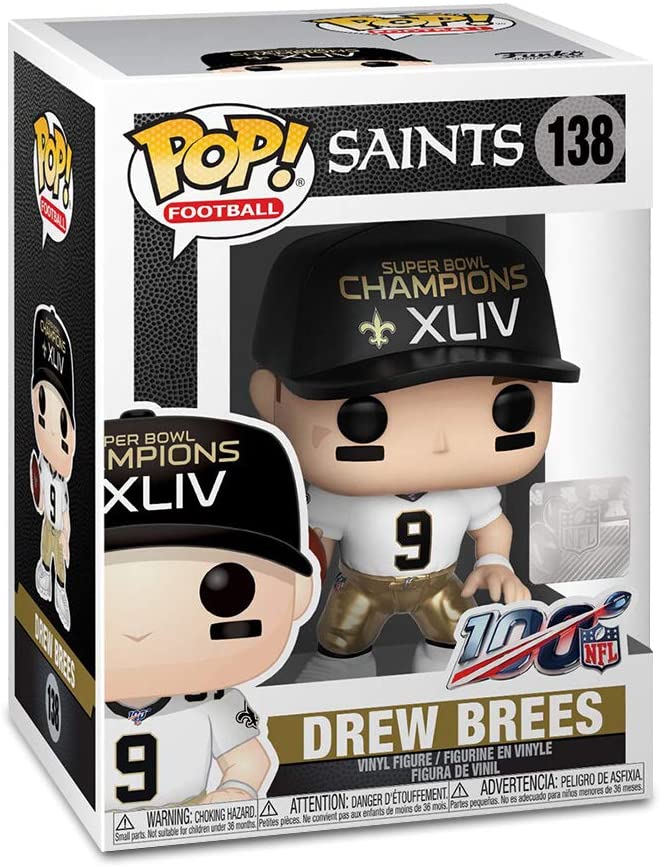 Funko POP! NFL: Saints - Drew Brees (SB Champions XLIV)