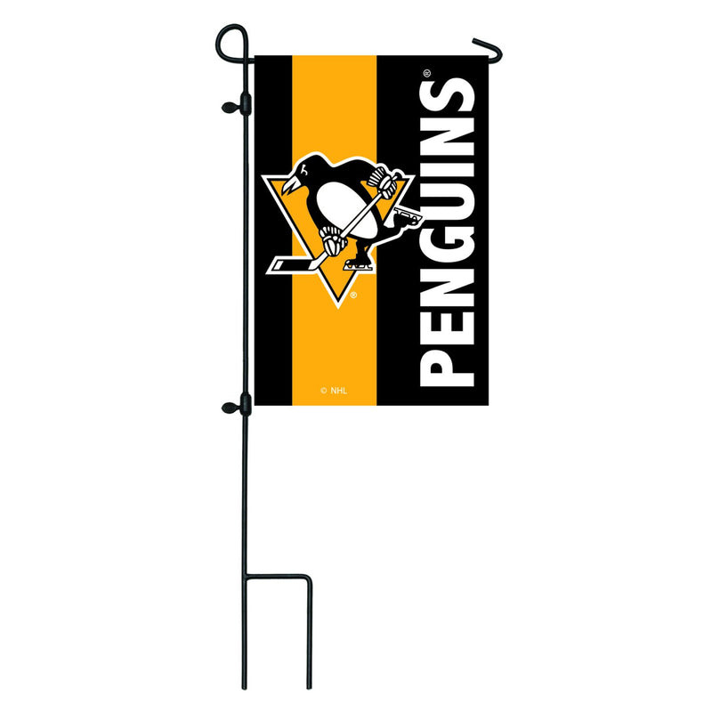 Team Sports America Pittsburgh Penguins Embellished Garden Flag