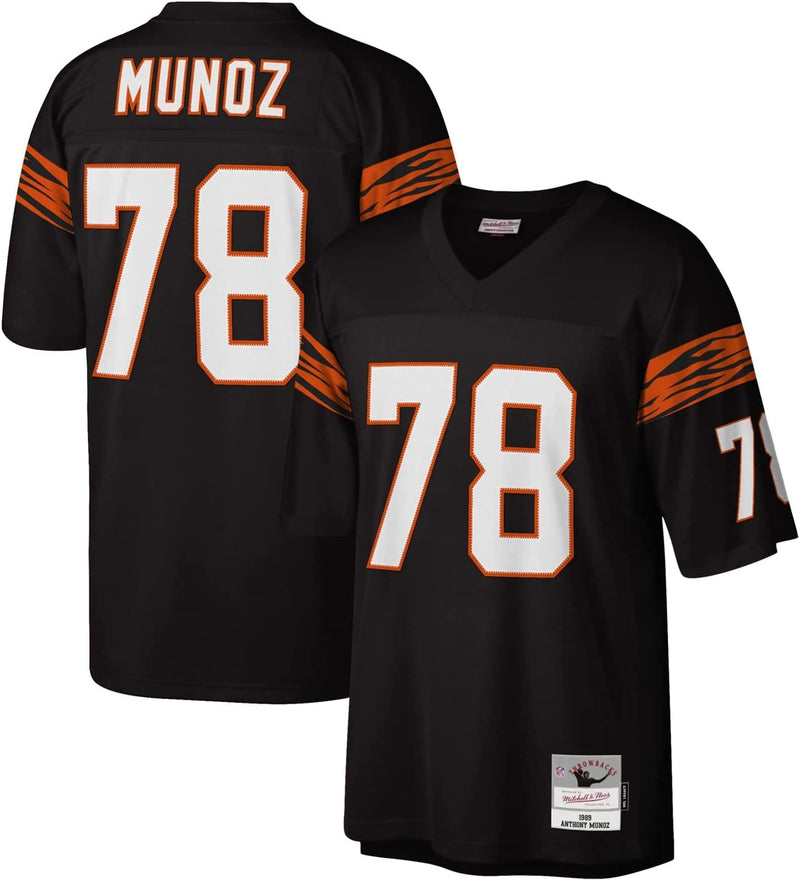 Cincinnati Bengals - Anthony Munoz Black Jersey
