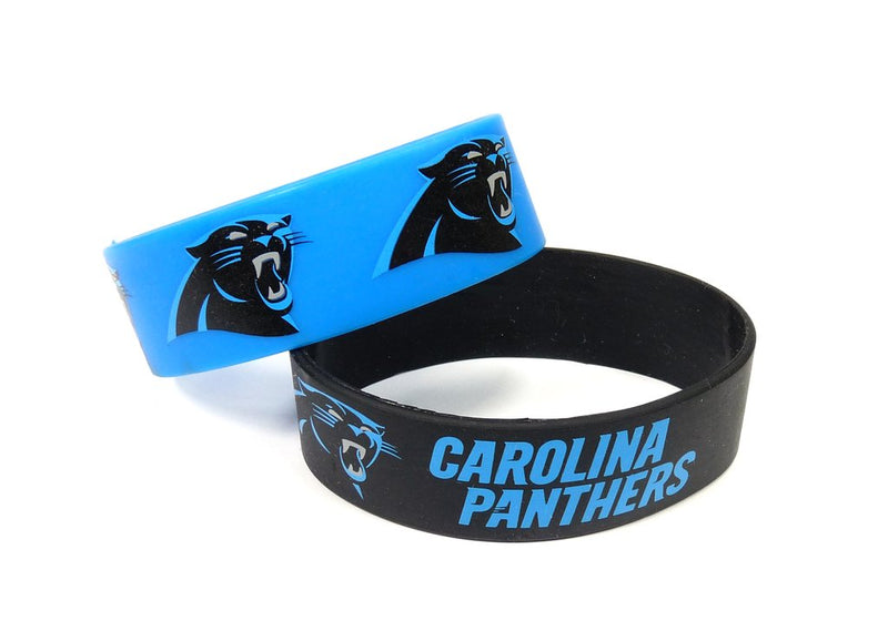 Carolina Panthers 2 Pack Bracelets