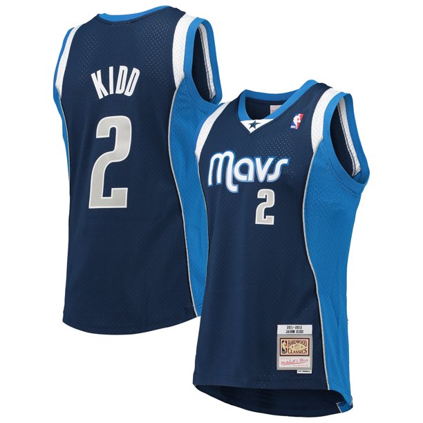 Dallas Mavericks - NBA Jason Kidd Blue Swingman Jersey