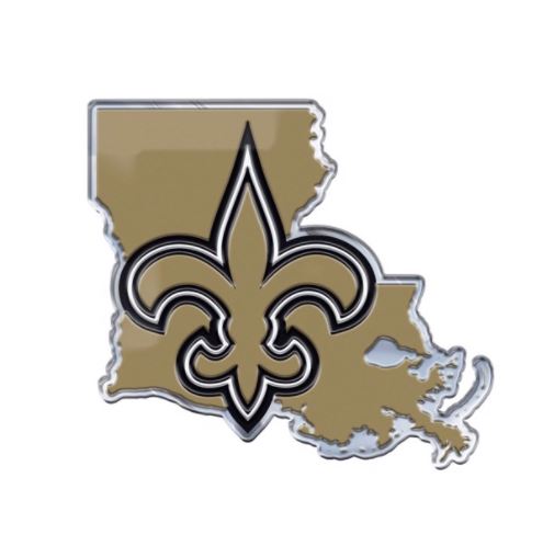 New Orleans Saints - Embossed State Emblem