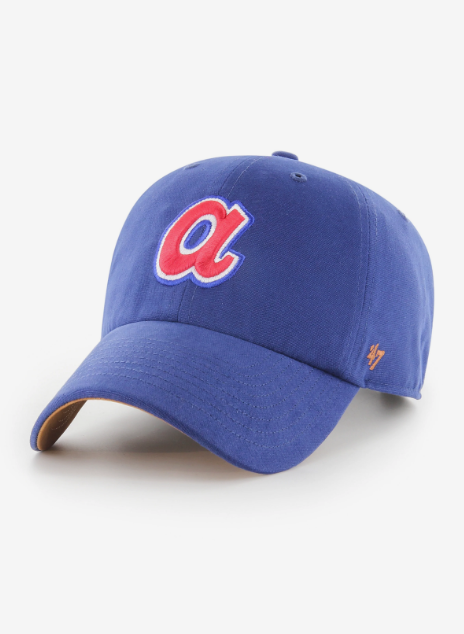 Atlanta Braves - Cooperstown Artifact Clean Up Hat, 47 Brand