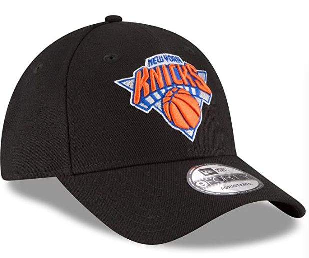 New York Knicks - NBA 9Forty Baseball Black Hat, New Era