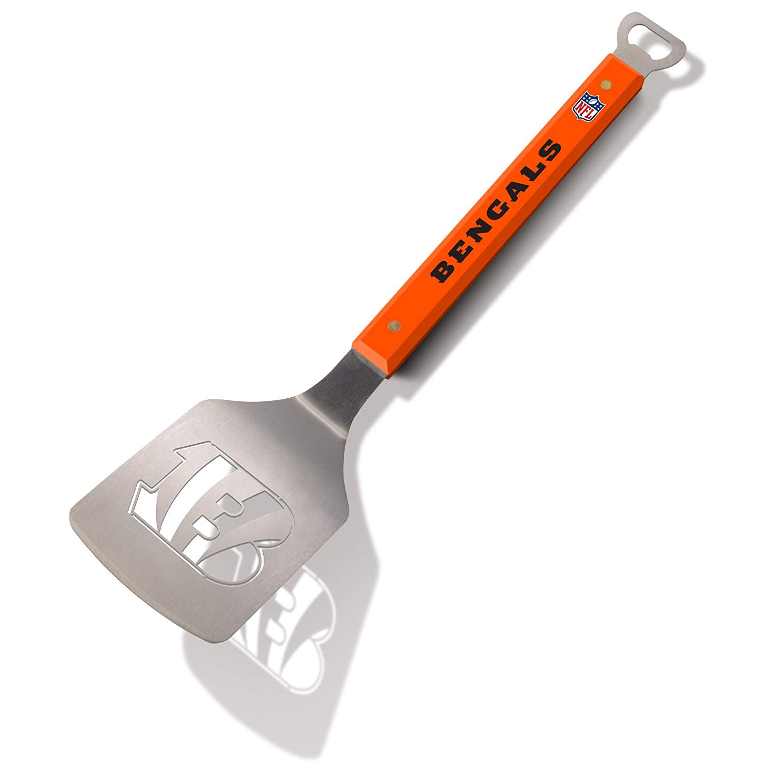 Cincinnati Bengals NFL 18" Stainless Steel Sportula with Bottle Opener