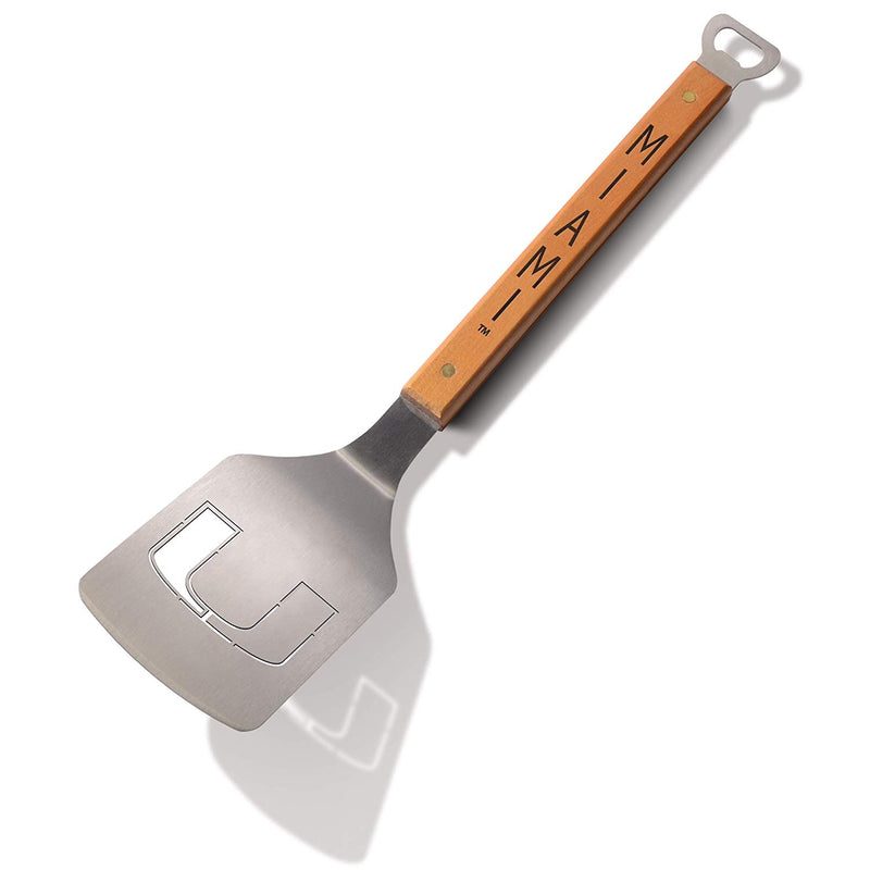 NCAA Miami Hurricanes Classic Series Sportula Stainless Steel Grilling Spatula