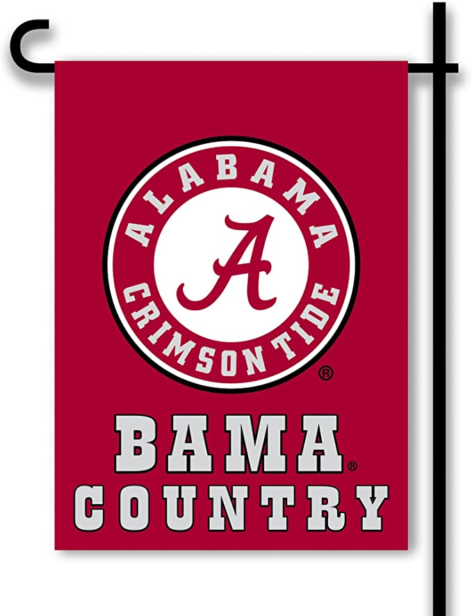 Alabama Crimson Tide 2-Sided The University of Alabama Garden Flag