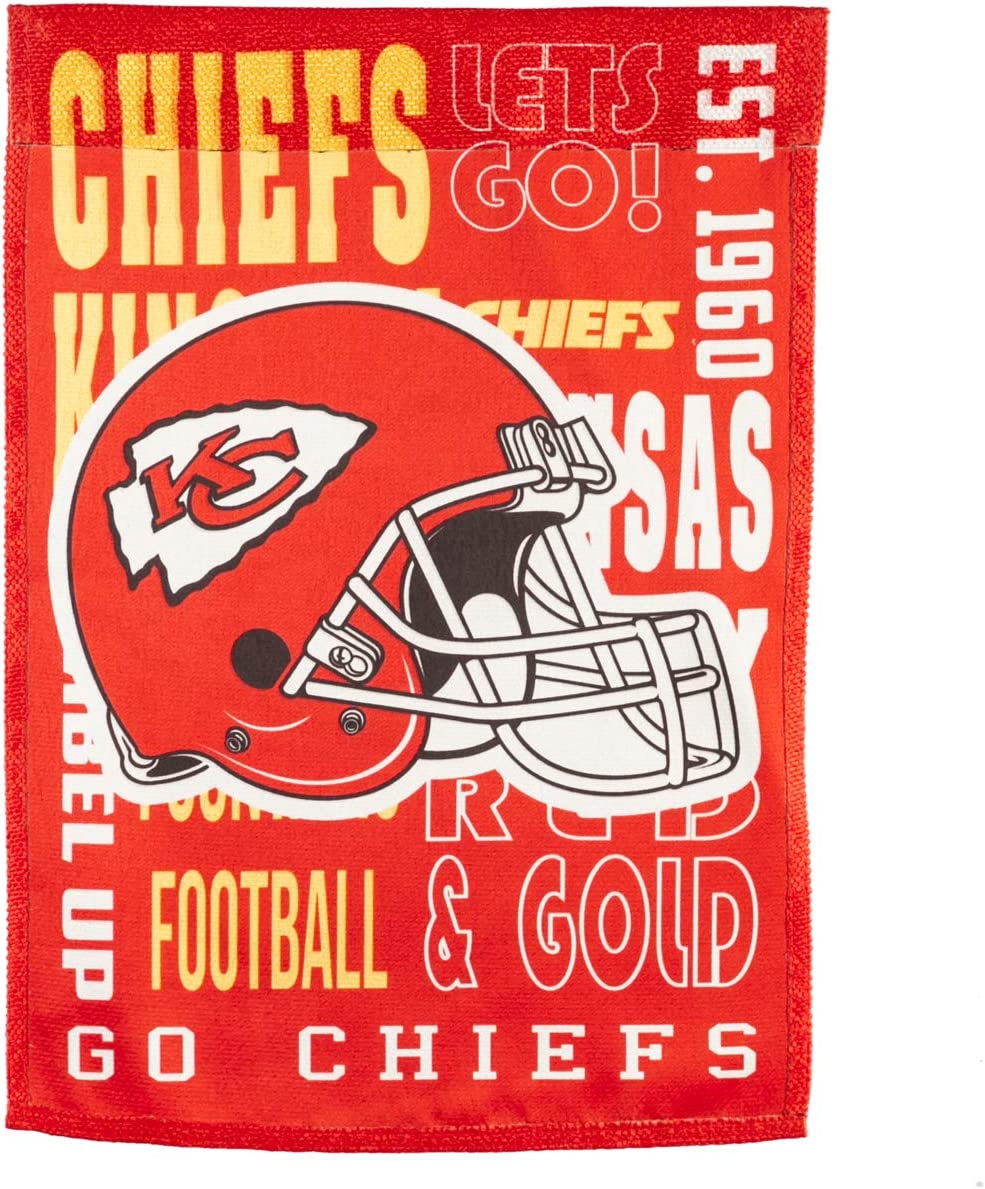 Kansas City Chiefs - Fan Rules Outdoor Garden Flag