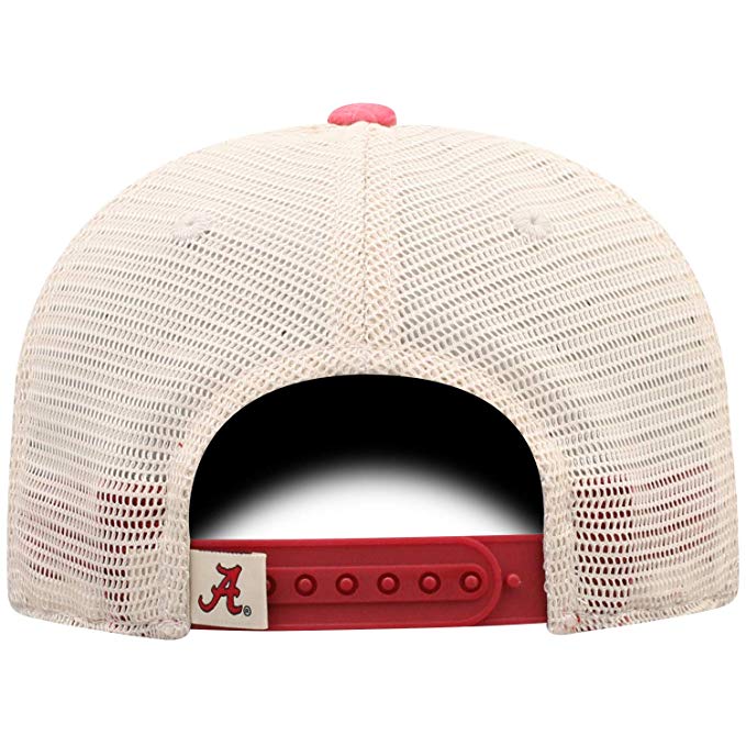 Alabama Crimson Tide - Raggs Trucker Adjustable Snapback Hat, New Era