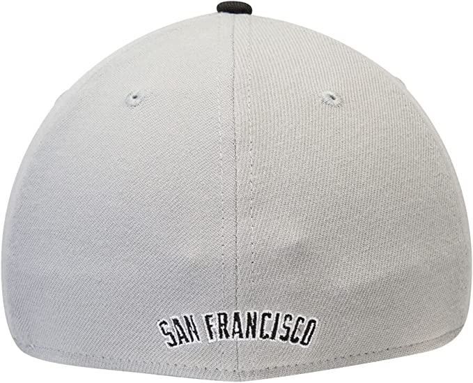 San Francisco Giants - Gray & Black 39Thirty Flex Hat, New Era