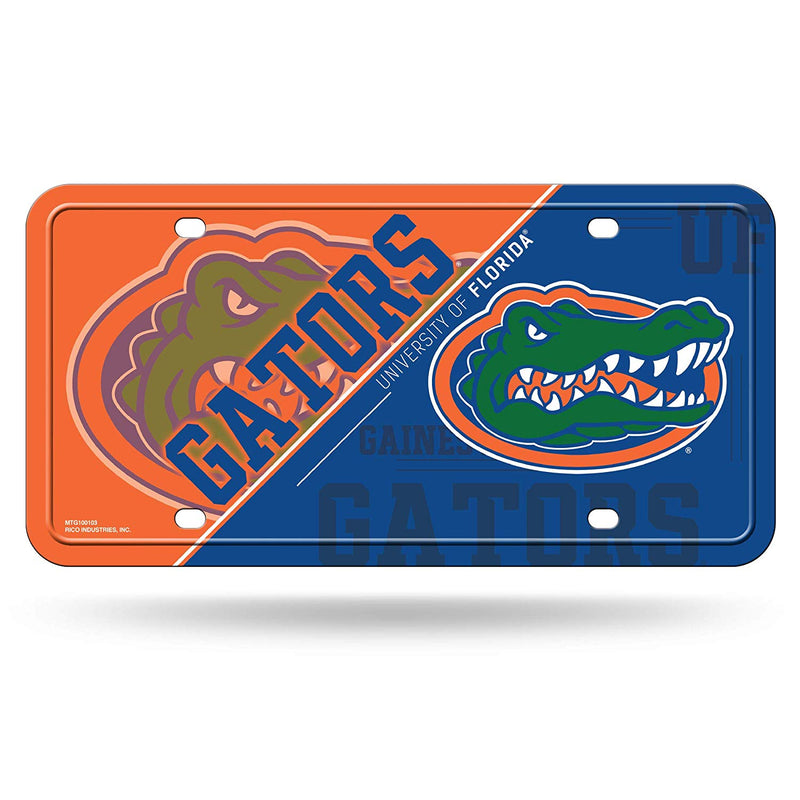 NCAA Florida Gators Metal License Plate Tag
