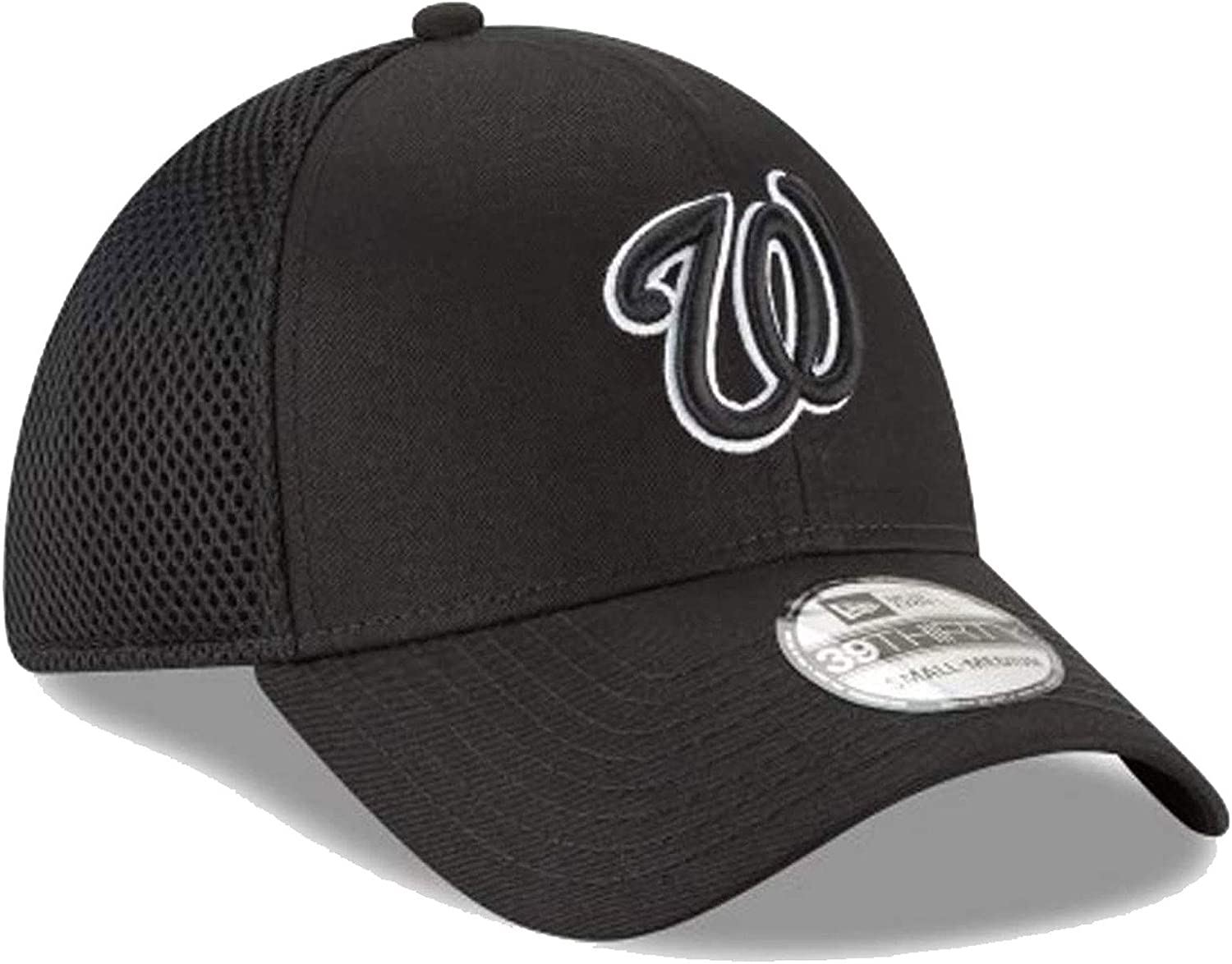 Washington Nationals - MLB Neo 39Thirty Black Hat, New Era