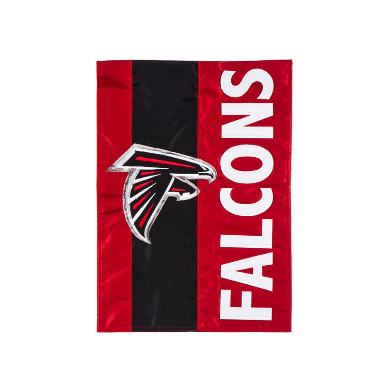 Atlanta Falcons Striped Garden Flag