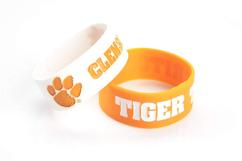 Clemson Tigers 2 Pack Bracelets
