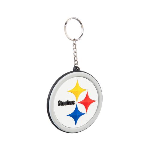 Pittsburgh Steelers - Bold Sporty Rubber Keychain