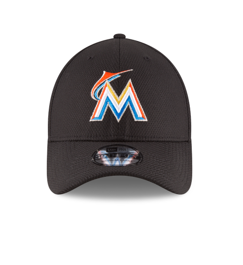 Miami Marlins - MLB 39Thirty Black Hat, New Era