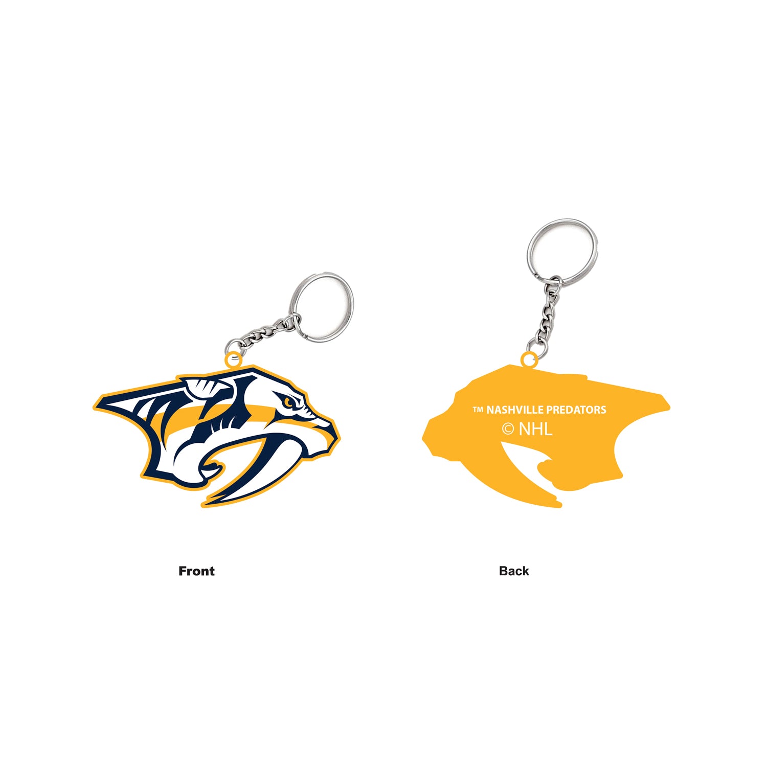 Nashville Predators - Rubber Keychain