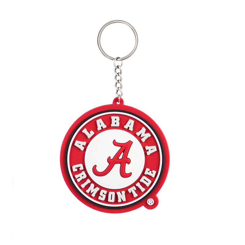 Alabama Crimson Tide - Rubber Keychain