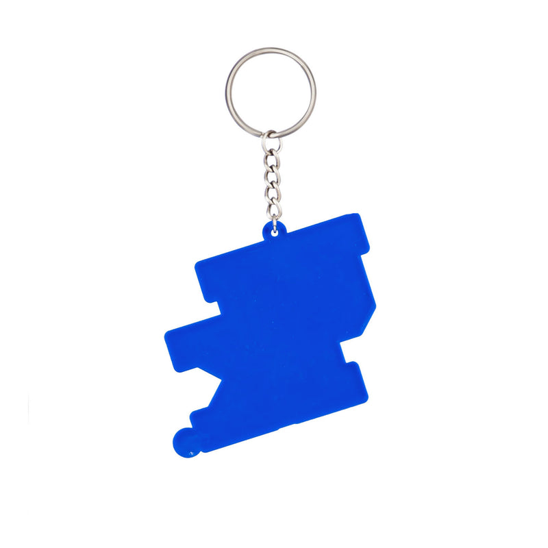 Kentucky Shaped Rubber Keychain