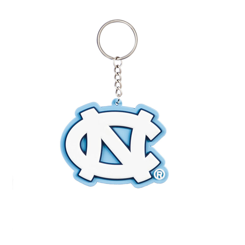North Carolina Tar Heels - Rubber Keychain