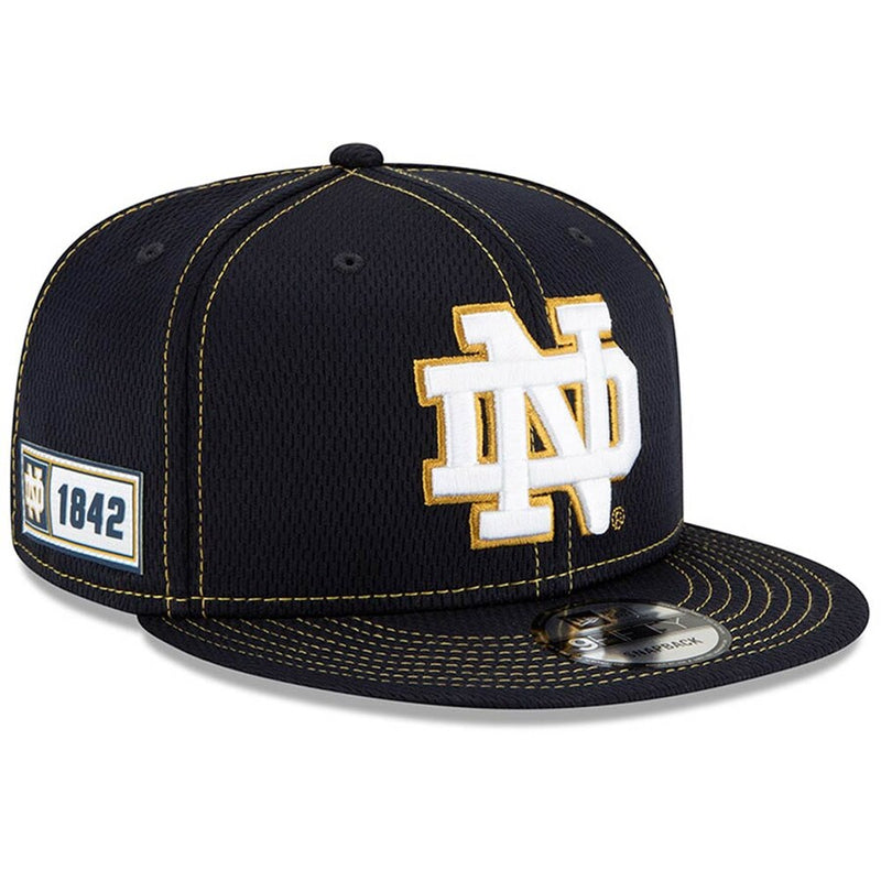 Notre Dame Fighting Irish - Sideline Road 9Fifty Adjustable Snapback Hat, New Era