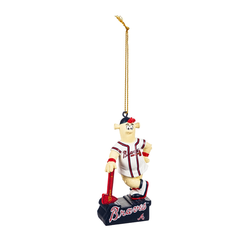 Atlanta Braves Mascot Statue Ornament