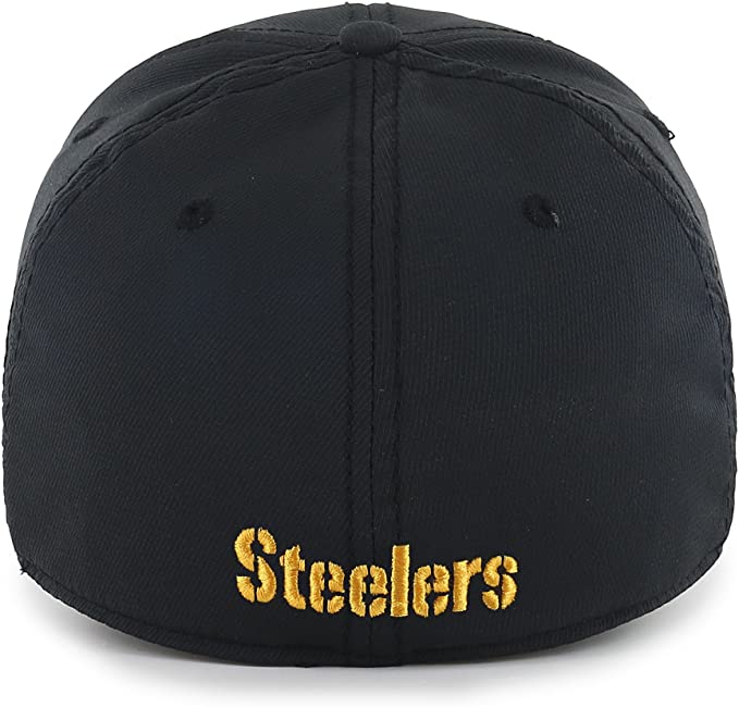 Pittsburgh Steelers - OTS Men's Wilder Center Stretch Fit Hat, 47 Brand