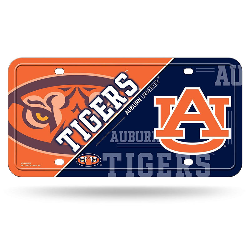 NCAA Auburn Tigers Metal License Plate Tag