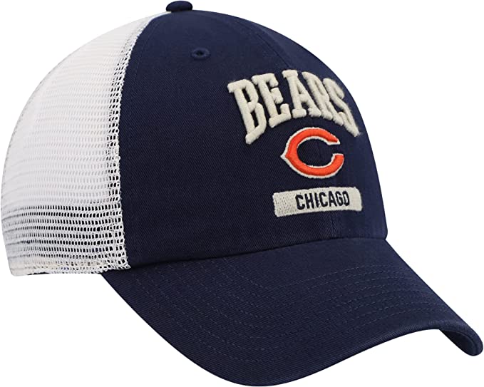 Chicago Bears - Morgantown Trucker Clean Up Hat, 47 Brand