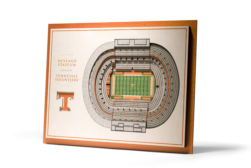 Tennessee Volunteers Neyland Stadium 3D Replica