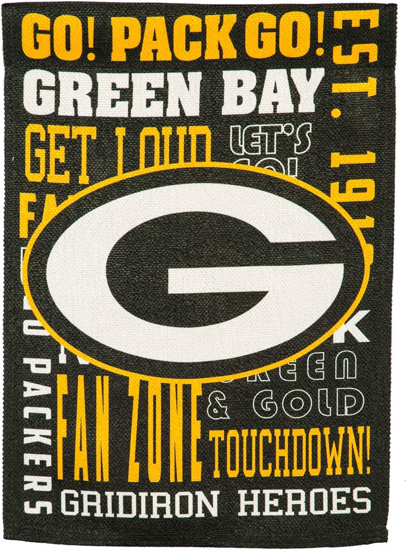 Green Bay Packers - Fan Rules Garden Flag