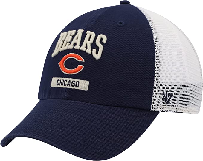 Chicago Bears - Morgantown Trucker Clean Up Hat, 47 Brand