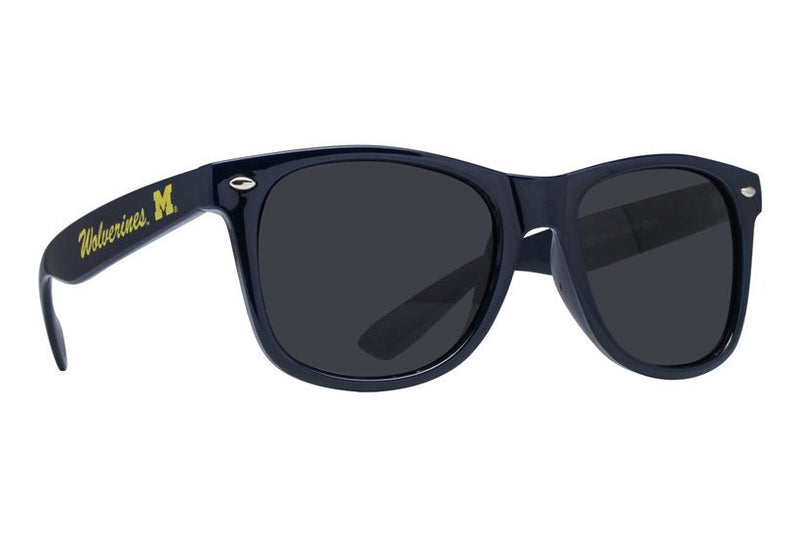 Michigan Wolverines Ray Ban Shape Sunglasses
