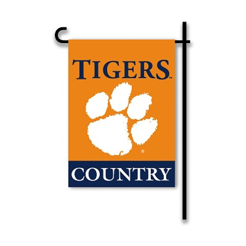 Clemson Tigers 2-Sided Country Garden Flag