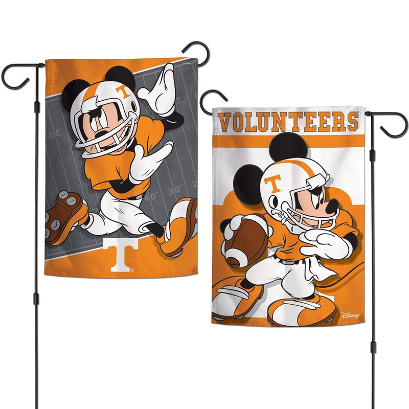 Tennessee Volunteers - Disney Mickey Mouse Garden Flag