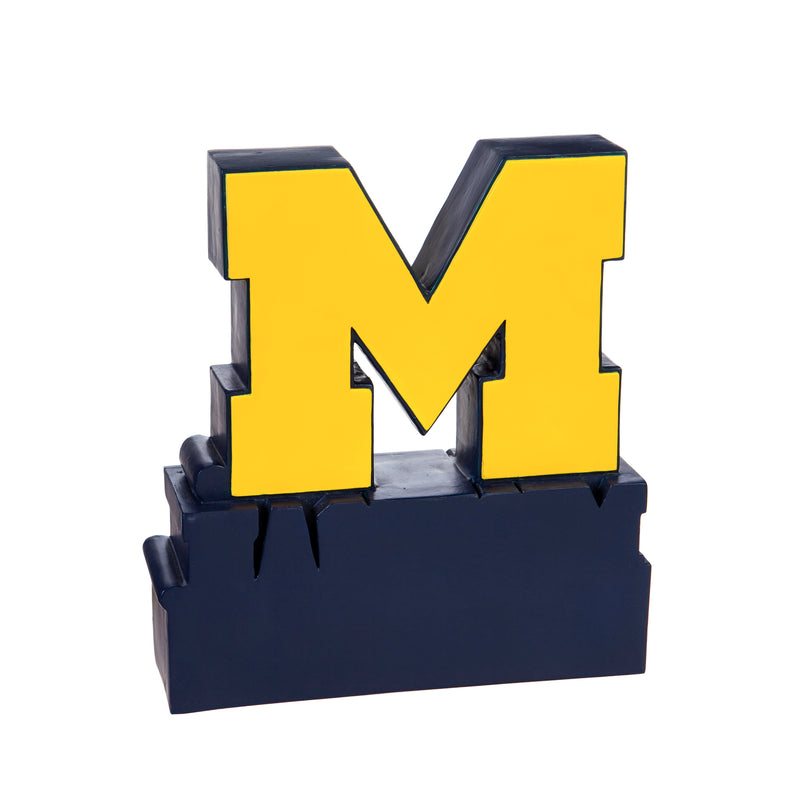 Michigan Wolverine Mascot Statue
