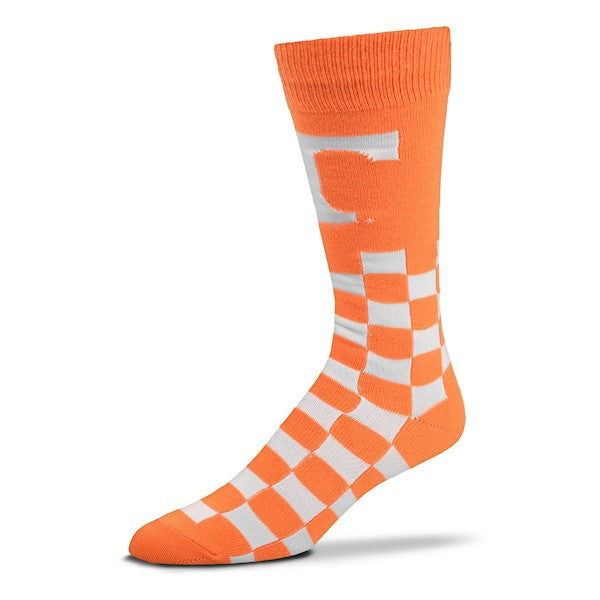 Tennessee Volunteers - Checkerboard Socks