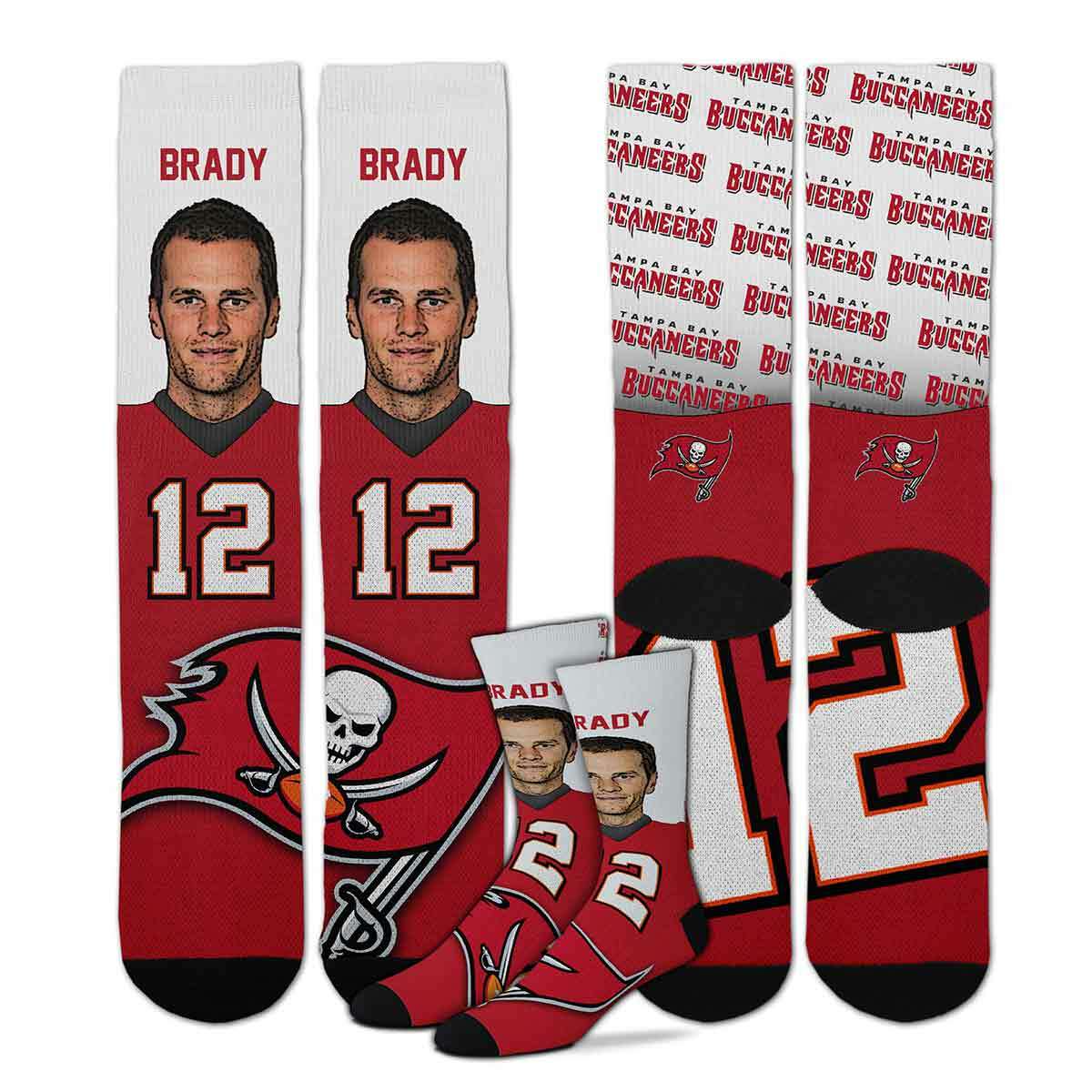 Tampa Bay Buccaneers - Tom Brandy Socks