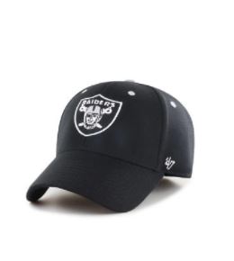 Las Vegas Raiders - Black Kickoff Contender Hat, 47 Brand