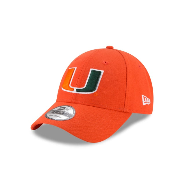 Miami Hurricanes - The League 9Forty Adjustable Hat, New Era