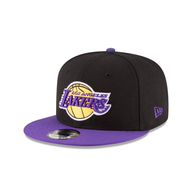 Los Angeles Lakers - Two-Tone 9Fifty Black Hat, New Era