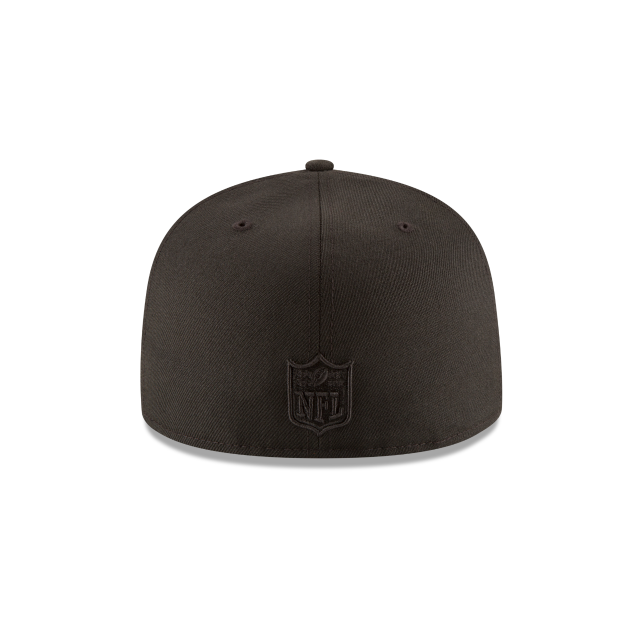 San Francisco 49ers 59Fifty Black On Black Hat