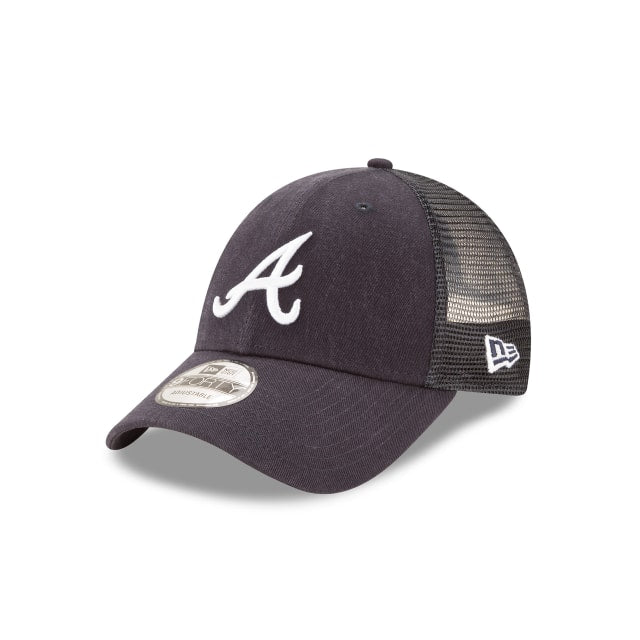 Atlanta Braves - 9Forty Trucker Hat, New Era