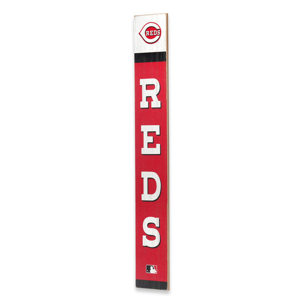 Cincinnati Reds - MLB Team Spirit Vertical Wood Wall Decor