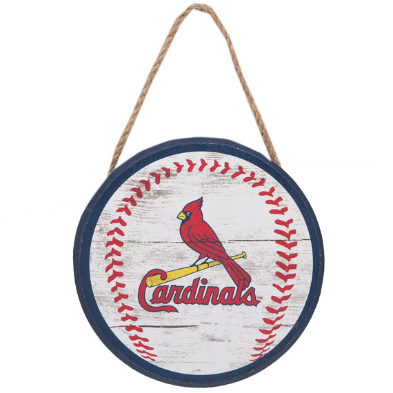 MLB St. Louis Cardinals - Baseball Hanging Wood Wall Decor
